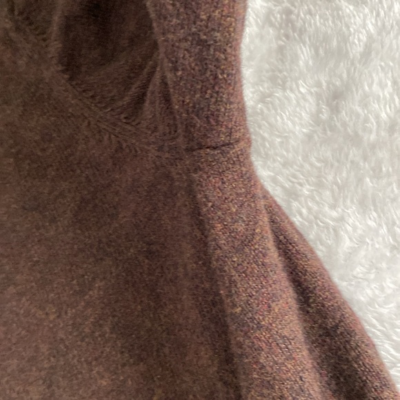 Daniel Cremieux brown quarter-zip sweater - Picture 9 of 17